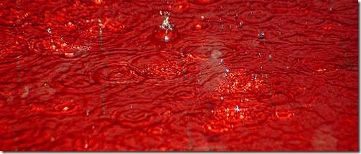 lluvia roja