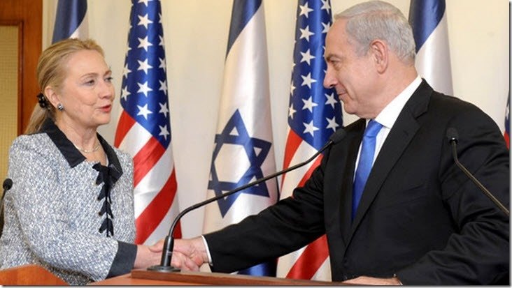 Negtanyahu Clinton